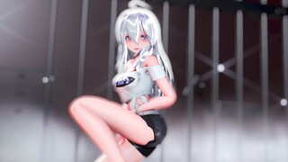 [Weak sound/MMD] Big white legs, hehehe