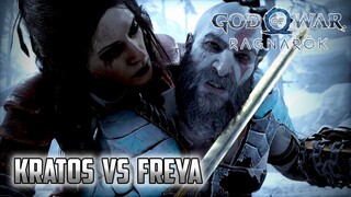 GOD OF WAR: RAGNAROK Kratos vs Freya BOSS FIGHT Scene