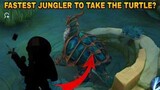 Fastest Jungler To Take The Turtle In Real Game