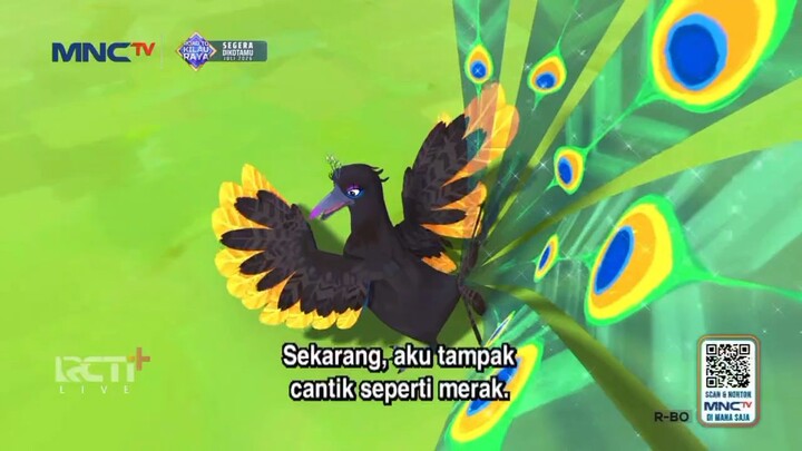 Pada Zaman Dahulu - Gagak Hitam dan Merak/Bangau Putih dan Kepiting