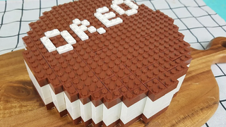 Lego No Bake Oreo Cheesecake - เลโก้ในชีวิตจริง 15 / Stop Motion Cooking & ASMR