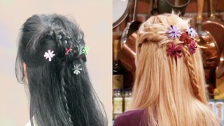 [Friends Hairstyle] Phoebe Half Hairstyle and Hair Accessories Tutorial