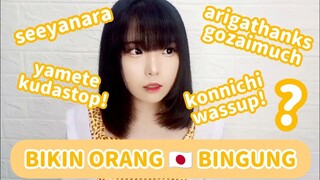 #JAPANGLISH PART 1 • KALAU KAMU BILANG GINI, AUTO BIKIN ORANG JEPANG BINGUNG!