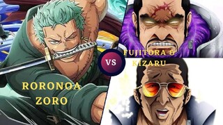 FUJITORA & KIZARU VS ZORO SHARINGAN!!😱🤯WHO WILL WIN??!!🤯🔥🔥 PINOY FUNNY DUB 😂🤣