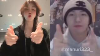 黄仁俊跳的whatever是照着徐明浩跳的!!!!
