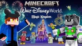 VISITEI os PARQUES da DISNEY no MINECRAFT ! ( TOY STORY , MIKEY ... )