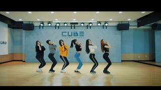 [K-POP|(G)I-DLE]Dance Practic|BGM: Senorita