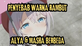 INILAH PENYEBAB WARNA RAMBUT ALYA & MASHA BERBEDA