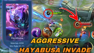 INVADING YIN’S JUNGLE 24/7 WITH HAYABUSA | TOP GLOBAL 1 | MOBILE LEGENDS