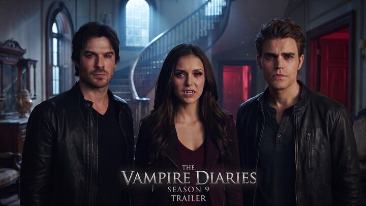 THE VAMPIRE DIARIES SEASON 9 (2027) - Nina Dobrev,Paul Wesley,Ian Somerhalder -