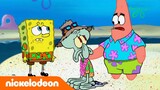 SpongeBob | Dunia Surga Squidward HANCUR?! | Nickelodeon Bahasa