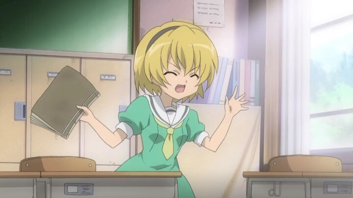 Higurashi No Naku Koro Rei 2549 (2006) - Rika ใช้เก้าอี้ฟาด Satoko