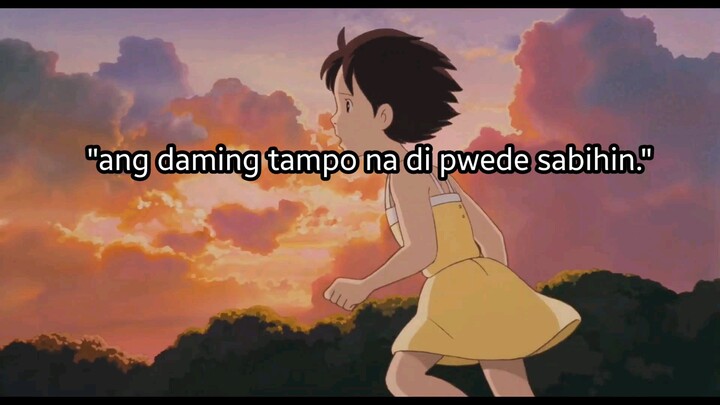 "ang daming tampo na di pwede sabihin."