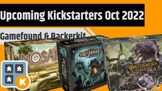 Upcoming Kickstarter & Gamefound & Backerkit Board Games for October 2022