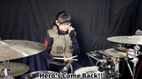 "Hero's Come Back!! (Hero's Return!!) [M Version]" Naruto Shippuden OP Dongda cat jazz drum (drum ki