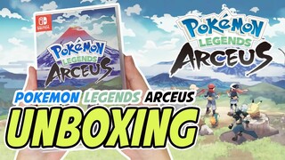 Pokemon Legends: Arceus (Nintendo Switch) Unboxing