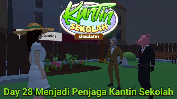 Terungkap Sudah Penyebab Bapak Meon Mengancam Keselamatan Sarah! | Kantin Sekolah Simulator Part 28