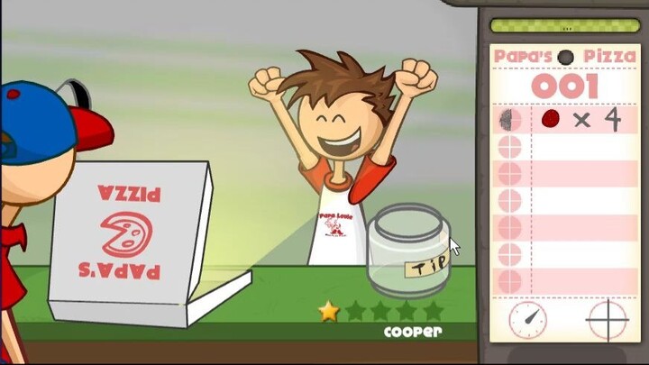 playing  papa s pizzeria