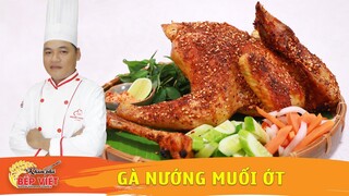 Cách làm GÀ NƯỚNG MUỐI ỚT ngon, màu đẹp - Khám Phá Bếp Việt