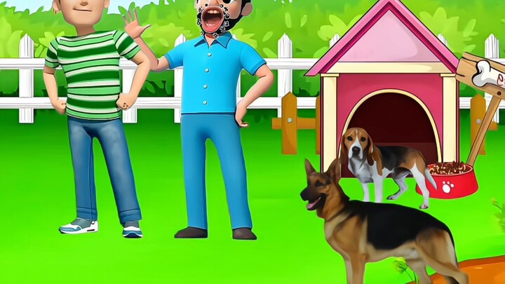 Siapa yang menyelamatkan anjing itu?