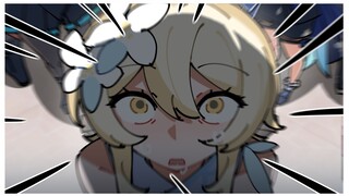 Oh no... there's a fire in my harem...