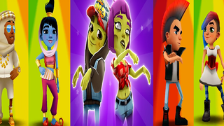 Subway Surfers คู่ไหนดีที่สุด (Prince K vs Amira หรือ Spike vs Lucy หรือ Zombie Jake vs Zoe)