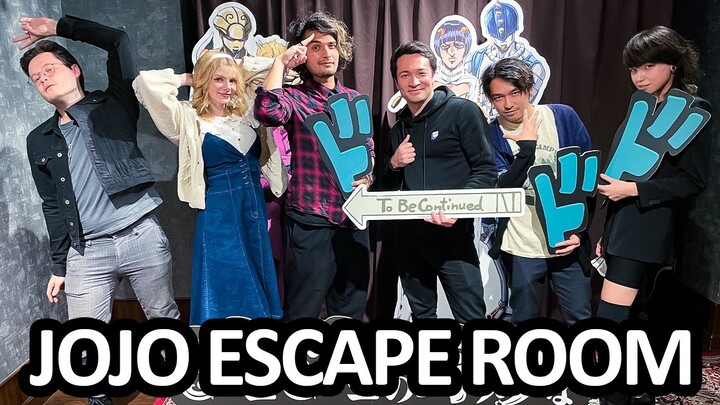 I Went to the JoJo's Bizarre Adventure Escape Room in Japan