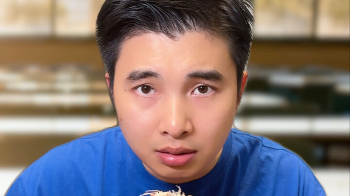 When my stepmom told me that eating shrimp shells would boost my calcium intake…