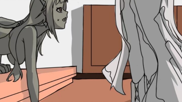 What's that sound behind the door?