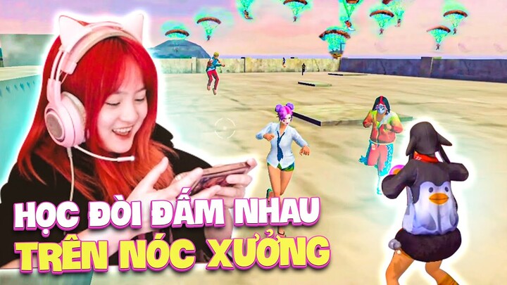 Alice học đòi đấm nhau ở nóc xưởng | HEAVY Alice