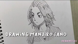 Drawing Manjiro Sano