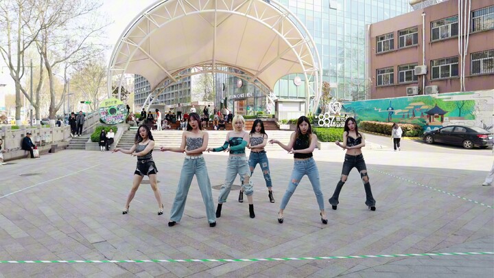 【โรดโชว์】T-ara เต้นแบบสุ่มในจี่หนาน ปราศจากน้ำตาล