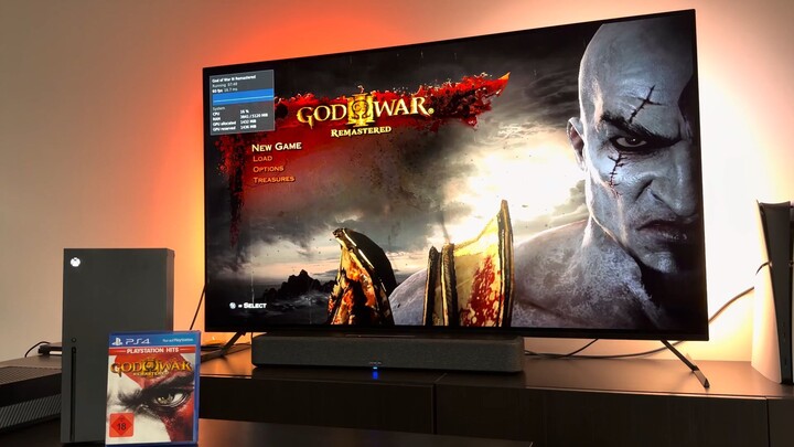 God of War III Remastered running on Xbox Series X|S?