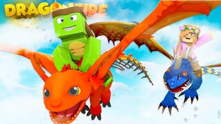 LITTLE KELLY COMES TO VISIT THE MYTH NATION! - Minecraft DragonFire Official #56