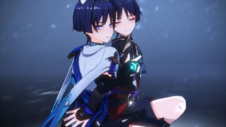 #MMD#水仙#贴贴