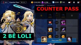 COUNTER: SIDE : Video cuối hôm nay nhé! Hứa lun =)))) Review 2 bé Loli và Counter Pass.