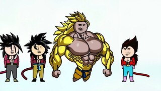 Super Saiyan Ajin yang melampaui Super Saiyan Ajin 6