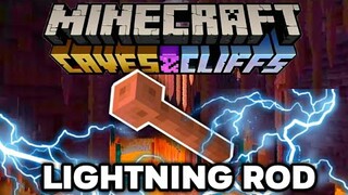 New Lightning Rod Minecraft Bedrock Edition 1.17.2