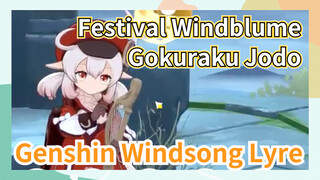 [Genshin Impact, Festival Windblume, Windsong Lyre]   "Gokuraku Jodo"