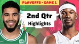 Miami Heat vs Boston Celtics Game 1 Full Highlights 2nd QTR | May 17 | 2022 NBA Season