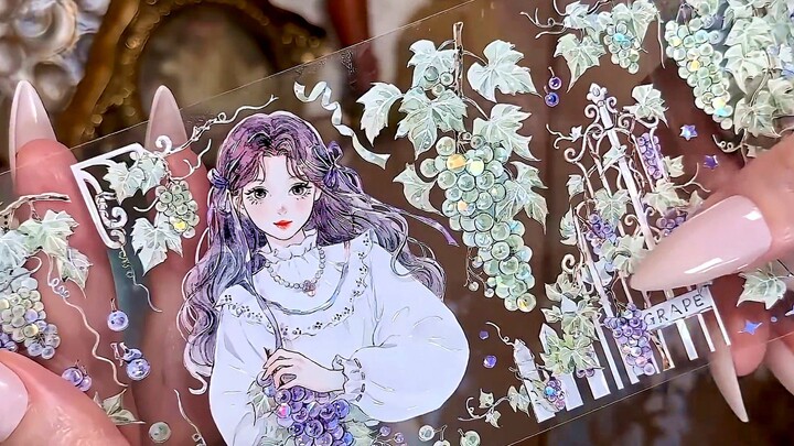 asmr _ journaling - 💜Violet Dream Garden