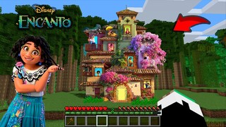 ENCONTRÉ LA CASITA de ENCANTO en esta SELVA 😱- MINECRAFT 1.17 MODS