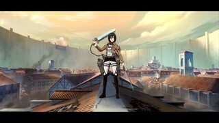 Fanny new skin Mikasa [Attack On Titan] MLBB