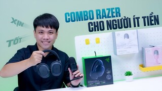 Combo Razer để làm STREAMER - ĐI ĐÂU CŨNG XÀI ĐƯỢC | Seiren Mini & Barracuda X