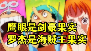 如果尾田老师说鹰眼吃下了剑豪果实，罗杰是海贼王果实能力者，该怎么办？