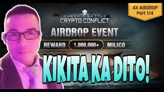 [GUNSHIP BATTLE: CRYPTO CONFLICT ] KIKITA TAYO DITO MGA LODIKS PART 1 AIRDROP EVENT [ TAGALOG ]