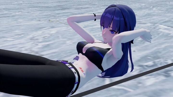 Honkai Impact 3 Giúp Mei thực hiện động tác gập bụng