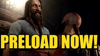 God of War Ragnarök - PRELOAD IS LIVE ON PS4/PS5