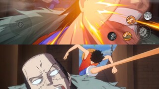 One Piece: Grand Cruise vs. One Piece: Grand Voyage - CG Animation Comparison of the Old Sand Fight