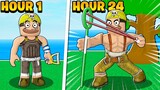 I SPENT 24 HOURS AS USOPP AND BECAME SNIPER KING! Roblox Blox Fruits